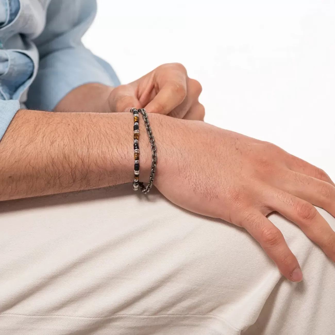 licorice_2.webp Best Sale Licorice Uomo Bracciali A Catena O Intrecciati